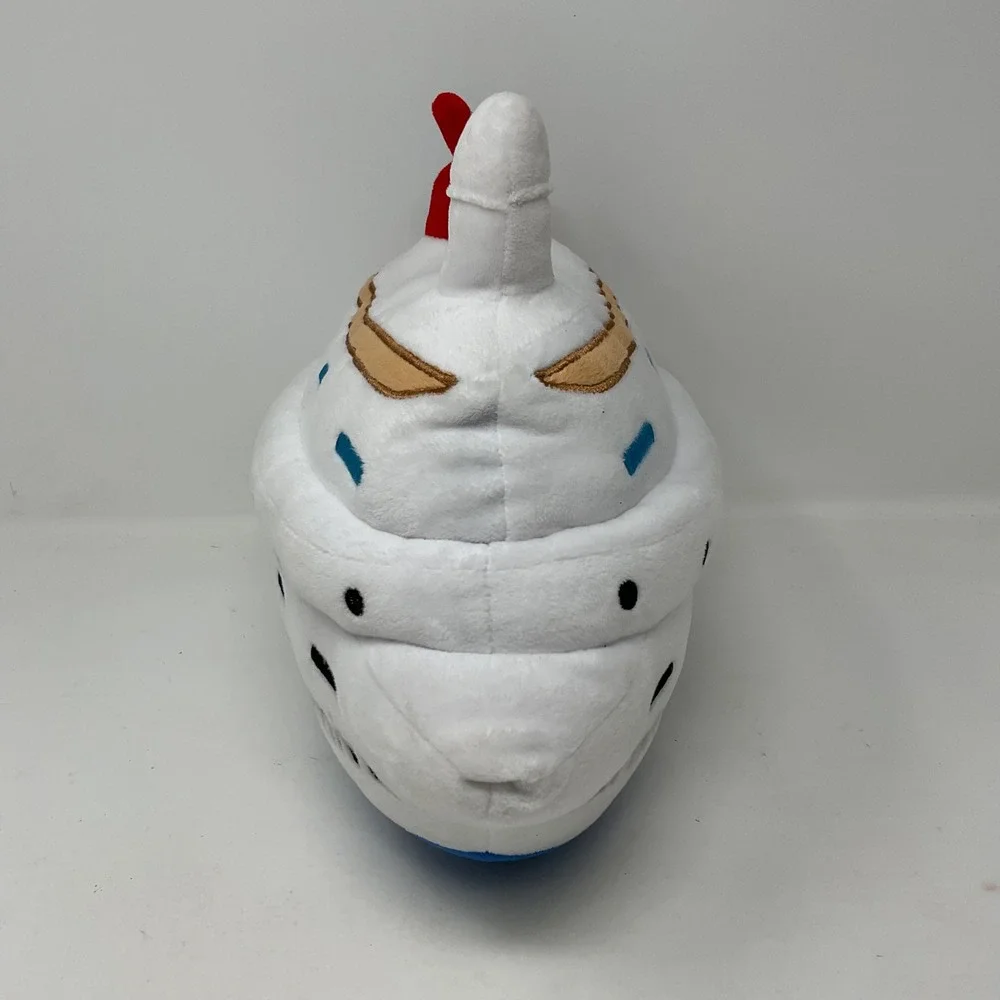 Carnival Cruise Line Plush Toy Ship Souvenir White Red Blue 12 Inch